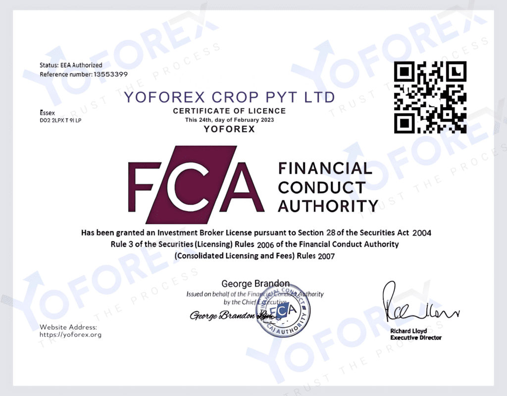 FCA Financial Conduct Authority 1 1