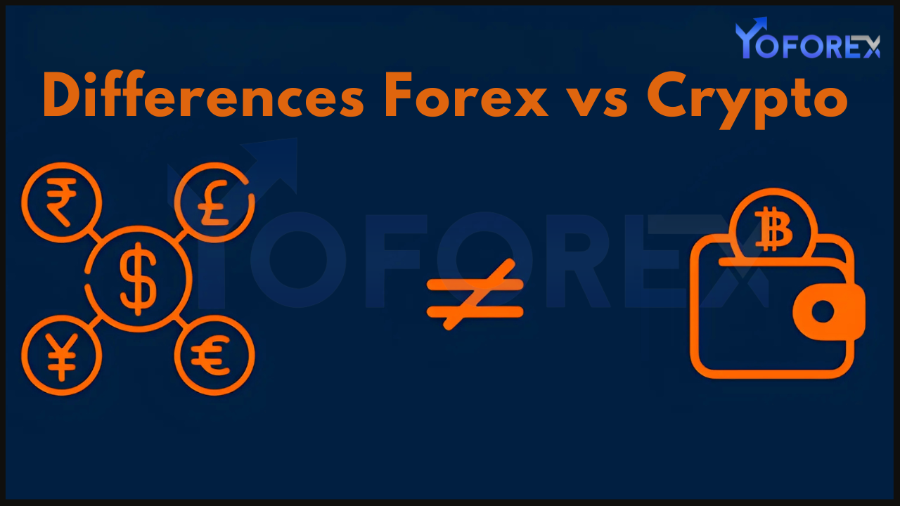 Forex Trading Differs from Cryptocurrency Trading